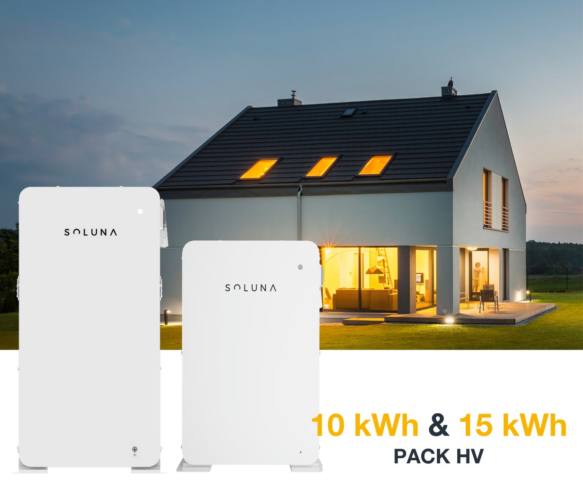 Brožura Soluna HV Pack 10K & 15K — titulní strana